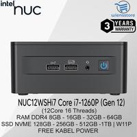 Gambar MINI PC INTEL NUC I7 GEN 12 FULLSET+RAM+SSD+W11 |NUC12WSHI7 dari Strix Impact Store undefined 1 Tokopedia