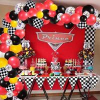 Gambar Set Balon Pesta Mobil Balap Hadiah Anak-anak Dekorasi Pesta Ulang Tahun Anak Laki-laki Tema Mobil Balap Kotak-kotak Latex Balon Garland Dekor Wisuda - F dari Coupal.id undefined 1 Tokopedia