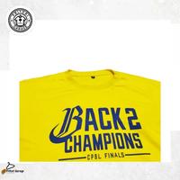 Gambar Kaos T-shirt Graphic Chinese Basketball Spell Out Print Yellow Color S dari Pritori store undefined 2 Tokopedia