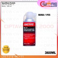 Gambar Loctite LB ML-11 Multi-Purpose Lubricant Pembersih Pelumas Karat 360ml dari CERMAI STOREE undefined 1 Tokopedia