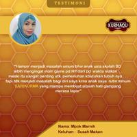 Gambar Obat Penggemuk Badan Kurmaqu Original, Madu Herbal Sari Kurma Penambah Berat Badan, Vitamin Penggemuk Badan, Suplemen Nafsu Makan Paling Aman Untuk Anak, Obat Penambah Nafsu Makan, Fitamin Napsu Makan Anak Dan Dewasa - Qurmaku Madu Murni Royal Jelly dari Udin Penyet undefined 3 Tokopedia