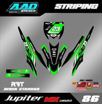 Gambar Sticker Striping Semi Decal RBT JUPITER MX OLD / LAMA RBT BEBEK MODIF SUPERMOTO YZ CRF KLX KX KTM RBT new terbaru terkece termbois AAD vol 86 dari Shaun the Shoap undefined 3 Tokopedia