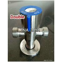 Gambar INAJAYA Keran Closet Cabang Dua & Single Kran Stop Toilet Shower Sower Bidet Closed Duduk Kloset Wc dari nipah sakimin4 undefined 3 Tokopedia