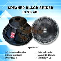 Gambar Speaker Black Spider 18 inch BS 18SB 401 18SB401 Best dari H-DE ELEKTRONIK undefined 1 Tokopedia