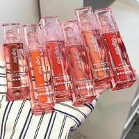 Gambar NEW Gege bear Lip Gloss Moisturizing Lip Glow LipGloss Korean Tahan lama Lipstick Lip Tint Glossy Lipstick - 01# dari Yunann alo undefined 2 Tokopedia