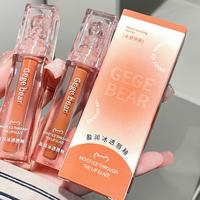 Gambar NEW Gege bear Lip Gloss Moisturizing Lip Glow LipGloss Korean Tahan lama Lipstick Lip Tint Glossy Lipstick - 01# dari Yunann alo undefined 4 Tokopedia