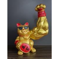 Gambar Patung Kucing Hoki Berotot Besar Maneki Neko Muscle Lucky Cat Atletis Tbk dari bilqishasanah undefined 5 Tokopedia
