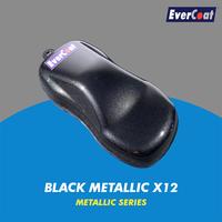 Gambar Cat Motor/Mobil BLACK METALLIC X12 | Cat Pabrikan/OEM TOYOTA | Evercoat - 1L dari MSJ MAKASSAR undefined 1 Tokopedia