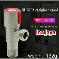Gambar INAJAYA Keran Closet Cabang Dua & Single Kran Stop Toilet Shower Sower Bidet Closed Duduk Kloset Wc dari nipah sakimin4 undefined 5 Tokopedia