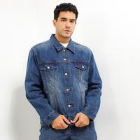 Gambar Hush Puppies Jaket Denim Pria Hastings Medium Blue - Medium Blue, L dari Hush Puppies Official Store undefined 1 Tokopedia