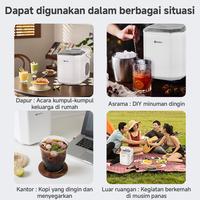 Gambar Simplus Mesin Es Ice Maker Mesin Es Batu 12L/24H Machine Automatic Daya Rendah Rumah Tangga Minimalis(Garansi Resmi 1 tahun/ COD) dari remik987999 undefined 5 Tokopedia