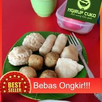 Gambar Pempek Palembang Wak ABA Asli Ikan Gabus-Paket Isi 27 Pempek Kecil dari Ngirup cuko undefined 4 Tokopedia