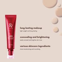 Gambar New 𝗤𝗜𝗔𝗡𝗦𝗢𝗧𝗢 𝗫 𝗢𝗗𝗕𝗢 FV original Cover Foundation 30g waterproof foundation perfect magic flawless and long-lasting cream foundation foundation tahan air dari 2F Storee undefined 2 Tokopedia