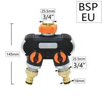 Gambar Terlaris, Brass 2/4-Way Garden Tap Coupling 3/4" Thread BS NPT Garden Hose Water Splitter Y Type Irr dari venom store33 undefined 5 Tokopedia