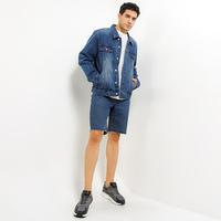 Gambar Hush Puppies Jaket Denim Pria Hastings Medium Blue - Medium Blue, L dari Hush Puppies Official Store undefined 4 Tokopedia