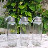 Gambar Botol Tumbler Bening 420 Ml Tumbler Kaca Polos Tanpa Kemasan Cantik Murah dari Moon Cloudy undefined 4 Tokopedia