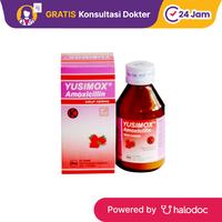 Gambar Yusimox Dry Sirup 125 mg/5 ml 60 ml - Antibiotik - Halodoc dari Apotek Apollo Surabaya Jawa Timur undefined 1 Tokopedia