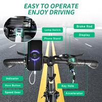 Gambar 400W Ebike 35km/h 48V 30AH Removable Battery Electric Bike Multi-Shock Absorption City Commuter Foldable Adult Electric Bicycle dari Store Nazela undefined 4 Tokopedia