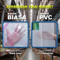 Gambar Highly Recommended Tirai Magnet Elegan Bahan Plastik Pvc (Kh Ra Ac) Uk. 90X210Cm/ 100X210Cm Tirai Pintu Kamar Tirai Magnet Anti Nyamuk Kawat Nyamuk Magic Net S dari Zillionaire Bazaary undefined 3 Tokopedia