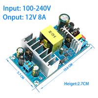 Gambar Switching Power Supply Module 12V 1A 2A 4A 6A 8A 13A 17A Step Down Transformer 110/220V AC To DC Bare Board for Replace Repair dari buminah savi443 undefined 4 Tokopedia