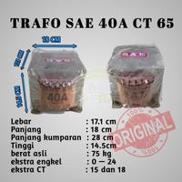 Gambar TRAVO TRANSFORMER SAE 40 A CT 65 MURNI TRAVO SAE 40 AMPER CT 65V Best dari H-DE ELEKTRONIK undefined 1 Tokopedia