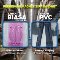 Gambar Highly Recommended Tirai Magnet Elegan Bahan Plastik Pvc (Kh Ra Ac) Uk. 90X210Cm/ 100X210Cm Tirai Pintu Kamar Tirai Magnet Anti Nyamuk Kawat Nyamuk Magic Net S dari Zillionaire Bazaary undefined 5 Tokopedia