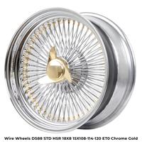 Gambar Velg Mobil Ring 18 WIRE WHEELS STD PCD H15X108-112-120 ET0 CHROME Simplicity Medan Bisa Tukar Tambah dari Velg dan Ban Simplicity Medan undefined 2 Tokopedia