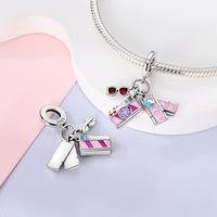 Gambar New Charm For Pandora Original Bracelet 925 Sterling Silver Trendy Design Bead For Wedding Gift Blue Zircon DIY Jewelry Making dari Toko kpas terbarrruu undefined 3 Tokopedia