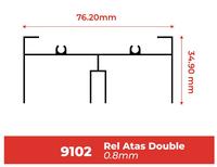 Gambar Alumunium Aluminium Almunium Rel Rell Atas Profile Profil Propil 9102 Sliding Sleding Seliding Door Kusen Jendela Pintu Window Closer Casemen Minimalis Geser Dorong Modern DIK Berkualitas Roda Otomatis - Silver (CA) dari Lucky-Star-Store undefined 2 Tokopedia