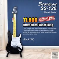 Gambar Scorpion SS120 / SS 120 Stratocaster Gitar Elektrik ORIGINAL - Black dari Artech Music undefined 1 Tokopedia