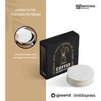 Gambar Paper filter kopi espresso coffee for portafilter 58mm Kertas saringan kopi moka pot PFE58 dari Redystock Store undefined 1 Tokopedia