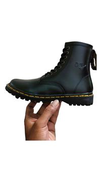 Gambar sepatu docmart tinggi wanita dr martens klasic 8 hole hitam boots casual dari wagiyem90 undefined 1 Tokopedia
