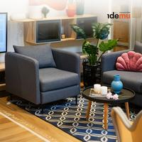 Gambar IDEMU Davon Sofa 1 Seater Furniture Minimalis dari IDEMU by VIVERE undefined 3 Tokopedia