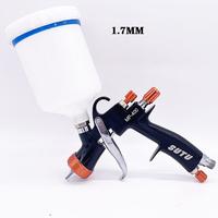 Gambar High Atomization MP-400 Paint Gun SUTU Spray Gun 600CC Tank 1.3/1.4/1.7MM Nozzle Painting Gun Water Based Air Spray Gun Airbrush - Silvery 1.4MM, CHINA dari ivonirastaaa undefined 3 Tokopedia