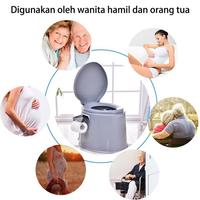 Gambar DP Kursi Toilet Duduk Portable WC Pispot Untuk Lansia Dan Ibu Hamil dari Diana Prince ID undefined 4 Tokopedia