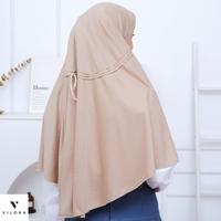 Gambar Vilora - Kerudung Sekolah Serut Xxl (Paket Hemat 5 Pcs) (Best Quality) dari HIJAB office store undefined 4 Tokopedia