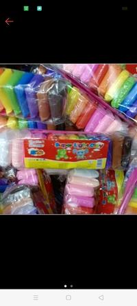 Gambar grosir mainan klay clay slem bantal slime 1 pak isi 12 pcs dari kirana qw undefined 2 Tokopedia