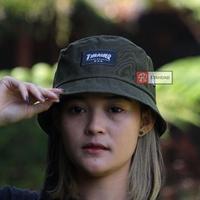 Gambar topi bucket wanita topi bucket hat pria wanita bordir thanksinsomnia distro original dari brukstore undefined 5 Tokopedia