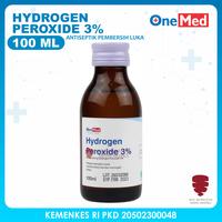 Gambar H2O2 3% 100ml Hydrogen Peroxide Hidrogen Peroksida Antiseptik Onemed dari Medis Indonesia undefined 1 Tokopedia