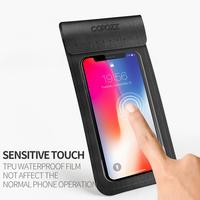Gambar COPOZZ Waterproof Phone Pouch for iPhone X/8/7/6S Plus/Samsung S7 Swimming Snorkeling Skiing Diving Underwater Mobile Bags Case 3NYO2 dari Rentalverce undefined 3 Tokopedia