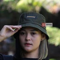 Gambar topi bucket wanita topi bucket hat pria wanita bordir thanksinsomnia distro original dari brukstore undefined 1 Tokopedia