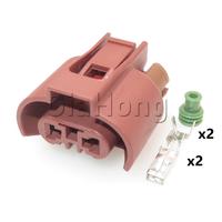 Gambar (IMPORT) 1 Set 2 Ways Parts 283-1927-30 AC Assembly Car Flog Lamp Wire Socket For VW Toyota Auto 9006 Dipped Headlight Sealed Connector dari Baro Stores undefined 1 Tokopedia