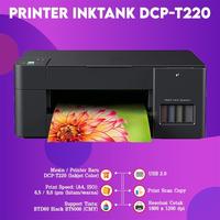 Gambar Printer Brother DCP-T220 DCP T220 Tinta BTD60Bk Black BT5000 Color CMY - T220 Original dari FixPrint Indonesia undefined 1 Tokopedia