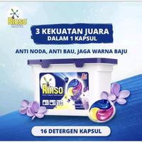 Gambar Rinso kapsul matic sakura blossom / lavender fresh 168 gr (16 kapsul) rinso deterjen cair capsule sabun cair pencuci baju pakaian detergent dari SuryaStorage undefined 4 Tokopedia