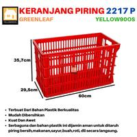 Gambar Keranjang Industri Container Rak Piring 10 Inch 2217 P Green Leaf - Merah dari Yellow90 OnlineShop undefined 1 Tokopedia