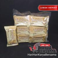 Gambar MAKANAN RINGAN WAFER DELFI TWISTER ROLL VANILLA PACK ISI 12'S X 15GR dari HariHariKaryaBersama undefined 1 Tokopedia