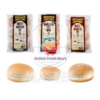 Gambar Bernardi Roti Burger Bun Polos Wijen Mini Oval - Mini Polos dari Online Fresh Mart undefined 1 Tokopedia