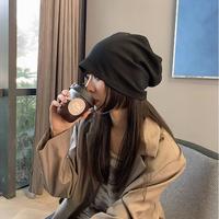 Gambar Topi Kupluk Beanie Hat Rajut Fashion Katun Murni Wool Hat Pria Wanita dari Lunarashop2 undefined 4 Tokopedia