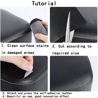 Gambar IMPORT Self-Adhesive DIY Self Adhesive PU Leather Repair Patches Fix Sticker for Sofa Car Seat Table Chair Bag Shoes Bed Home dari barberstorerr undefined 2 Tokopedia