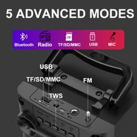 Gambar Pro Bass Speaker Bluetooth Karaoke Protable Super Bass Polytron Besar Original Mini Wireless Musik Box Full Bass Salon Aktif Bt Spiker Hi-Fi Audio 4 Inch Powerful Bass Sound System Subwoofer Rgb Ktv Set Radio Fm/Tf Card/Sd Card/Usb/Tws - Garansi 12 Bulan dari ByteBase undefined 1 Tokopedia